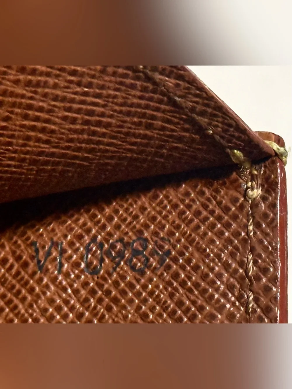Louis Vuitton Vintage  Sellier Dragonne Clutch Epi Leather